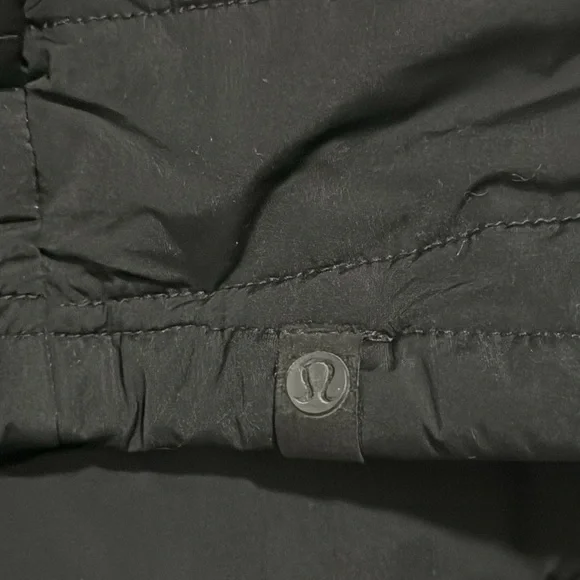 Lululemon Quilted Overshirt Shacket Black Shirt Jacket Snap Chest Pocket-Large - Picture 8 of 11